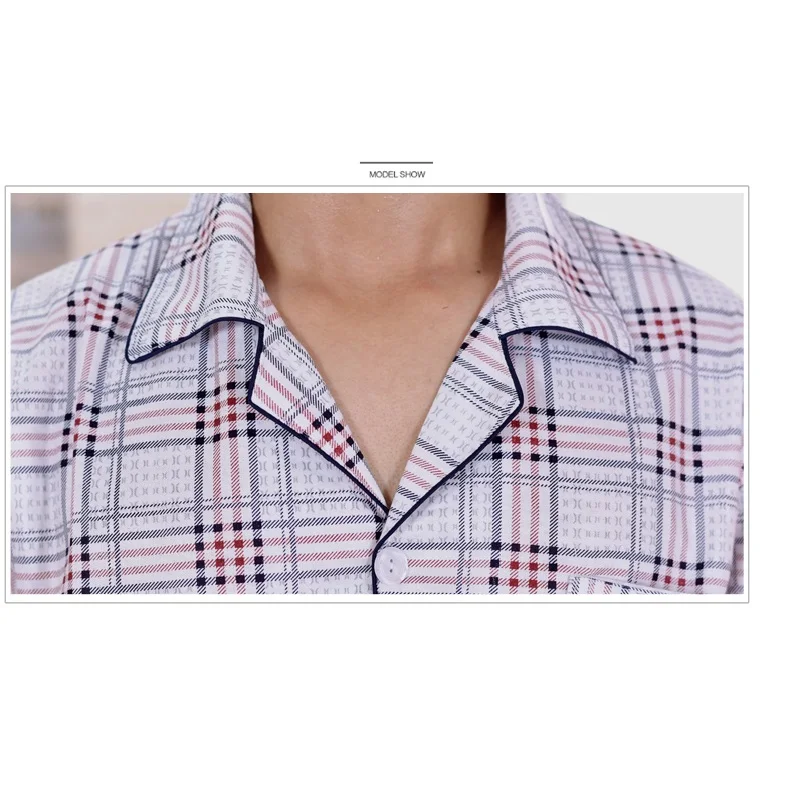 2020 Sale Erkek Pijama Spring And Autumn Men's Long-sleeved Pajama Sets Cotton Thin Middle-aged Pajamas Male Home Service S95 2020 Sale Erkek Pijama Spring And Autumn Men's Long-sleeved Pajama Sets Cotton Thin Middle-aged Pajamas Male Home Service S95