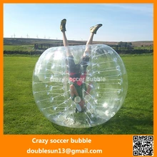 Lowest price ! ! soccer bubble/bubble soccer, free shipping
