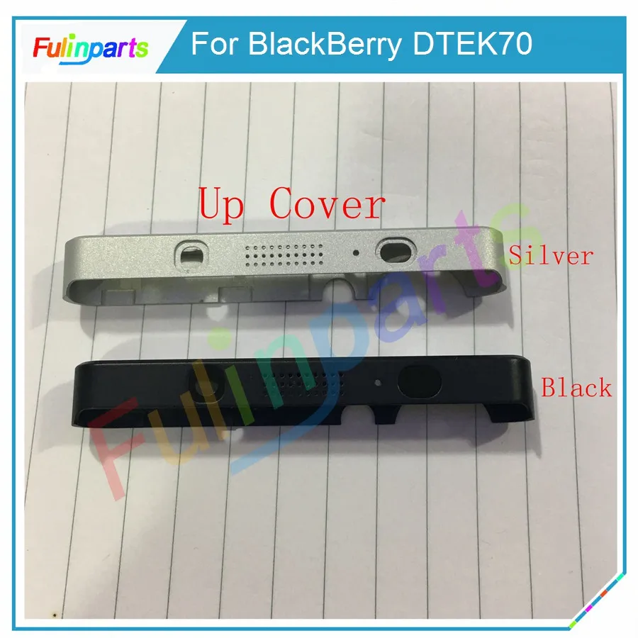 

For BlackBerry Keyone DTEK70 Up Top Cover Replacement Repair Parts Black Silver + Tools