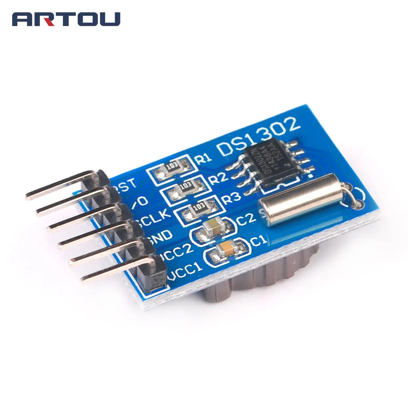 

1PCS DS1302 Real Time Clock Module Clock Chip RTC Module