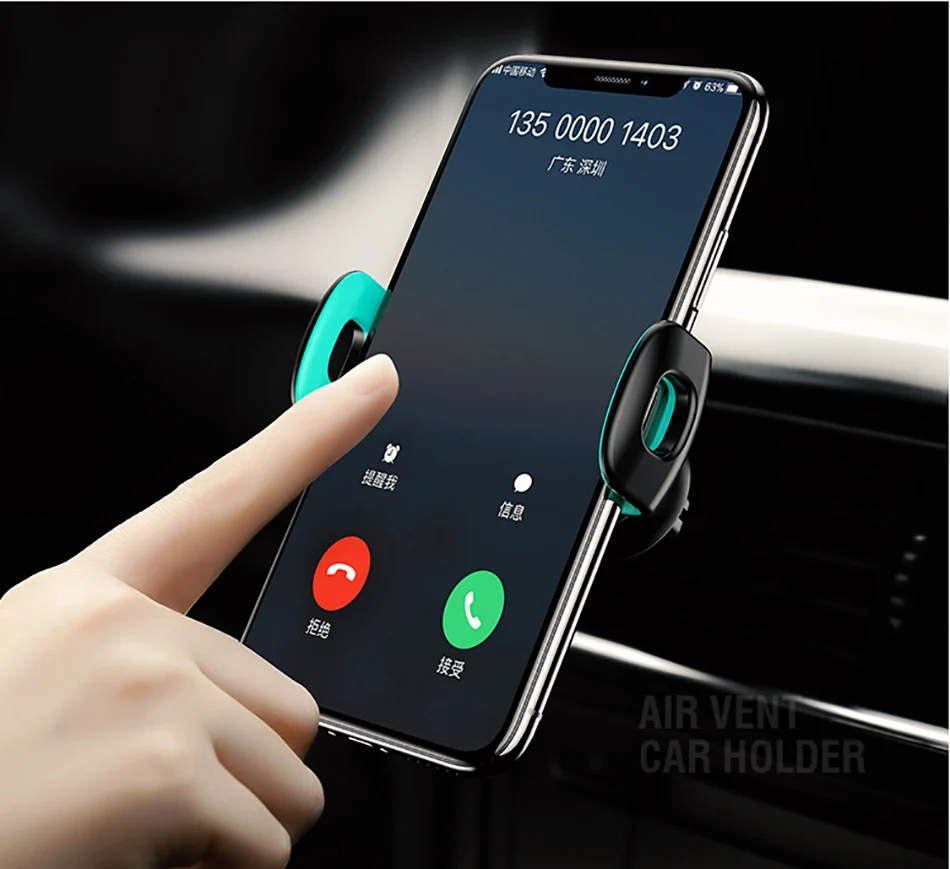 Автомобильный держатель для телефона iPhone XS X 8 7 6 5, USAMS 360 Вращающийся Автомобильный держатель для телефона в держатель на вентиляционное отверстие автомобиля держатель для samsung Xiaomi