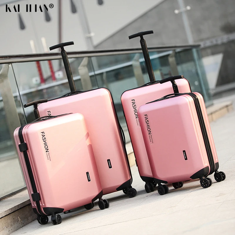 Skup Hot 18 20 cala travel carry on Cabin walizka na kółkach 24 PC bagaż na kółkach 28 big torba dla mężczyzn walizka moda kobiety box