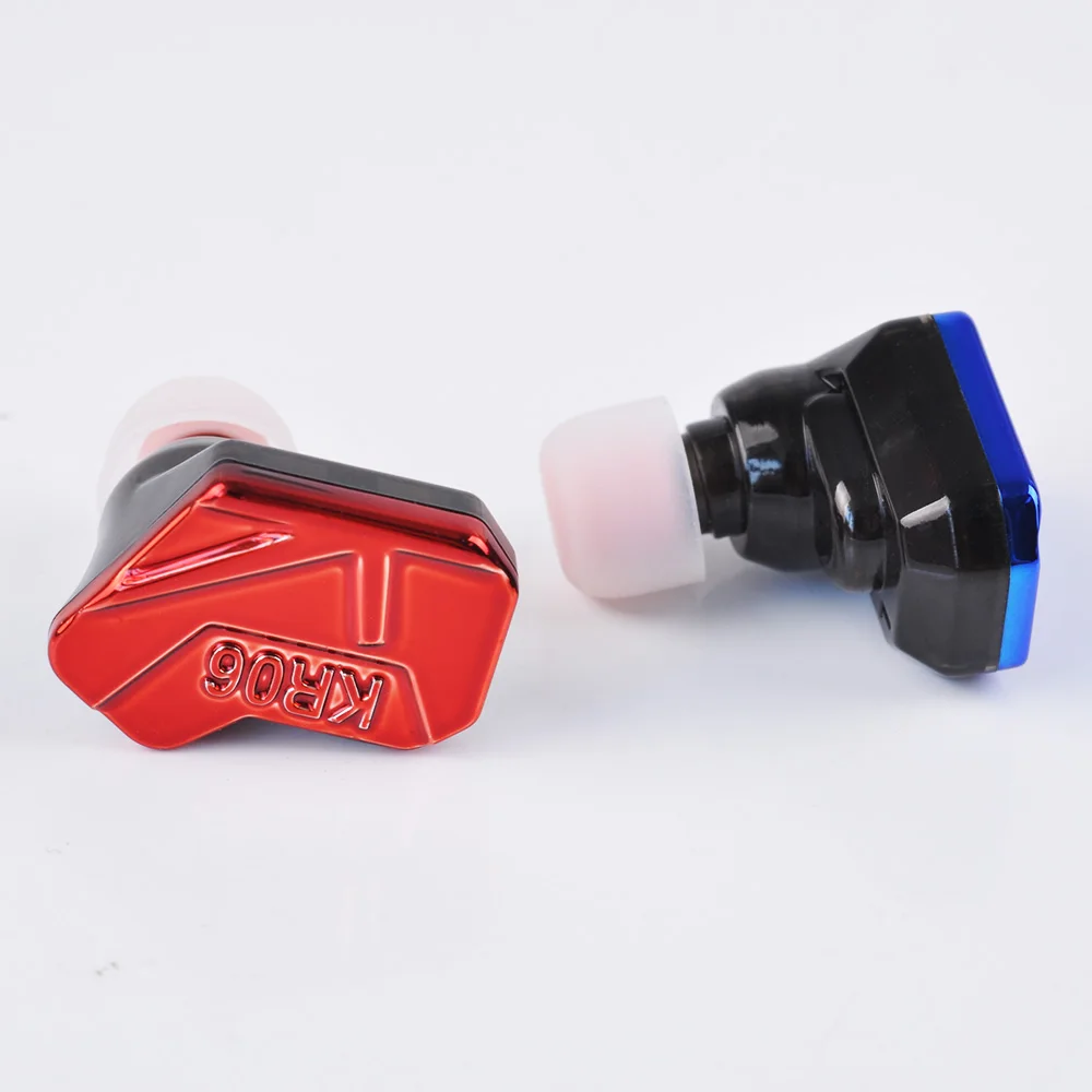 Новейший Wooeasy DIY ACZ KR06 6 2BA + 1DD арматура и динамическая гибридная гарнитура наушники