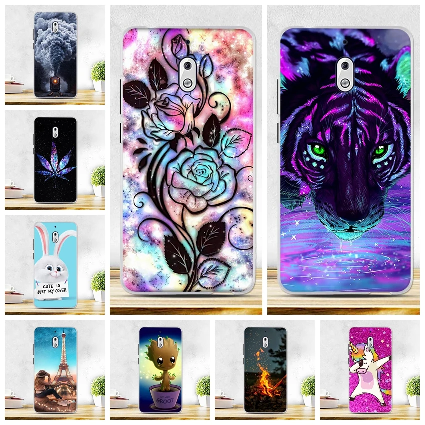 

For Nokia 2.1 Case TPU Soft Silicon Back Cover For Nokia2.1 Cover Back Bumper Housing TA-1080 Case For Nokia 2.1 Phone Bag Cases