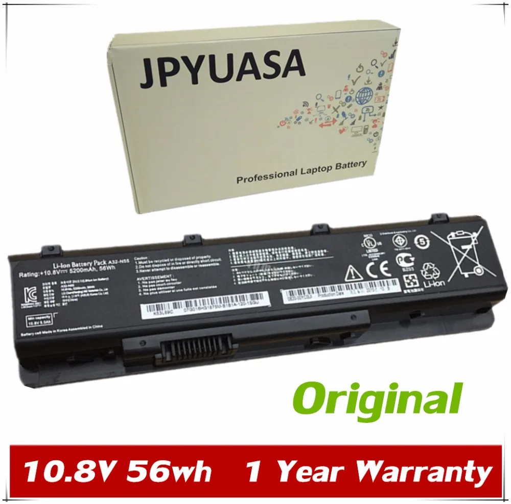 

JPYUASA 10.8V 56wh A32-N55 Laptop Battery For Asus N45 N45SF N55E N75S N45E N45SJ N55S N75SF N45F N45SL N55SF N75SJ N75SV N75SV