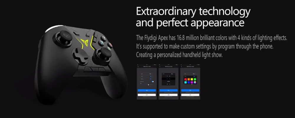 Xiaomi FDG Flydigi Apex беспроводной Bluetooth геймпад игровой контроллер для iOS Android смартфонов планшет Windows PC tv Box