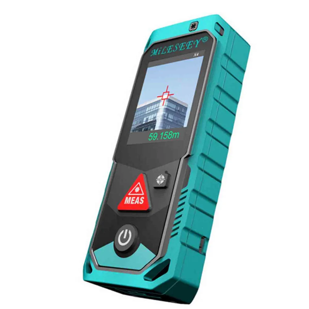 Лазерный дальномер MILESEEY P7 80/100/150/200 м Bluetooth с поворотным сенсорным