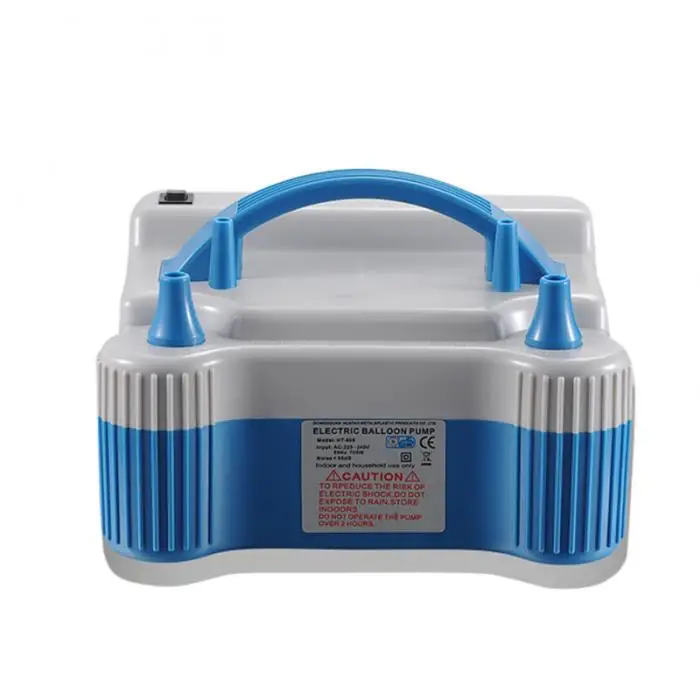 Balloon Electric Nozzle 700W Inflator Blue High Speed Air Pump 220-240V HUG-Deals