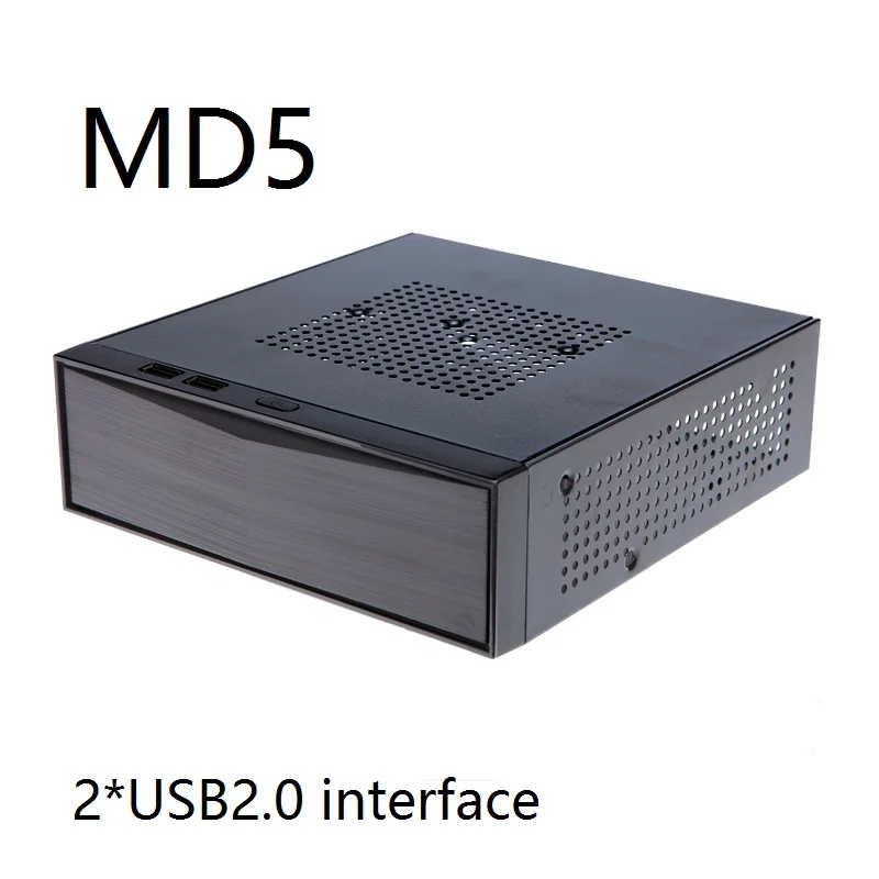 M05 MD03 MD01 компьютерный корпус ITX шасси небольшой мини горизонтальный для htpc маленький компьютерный чехол