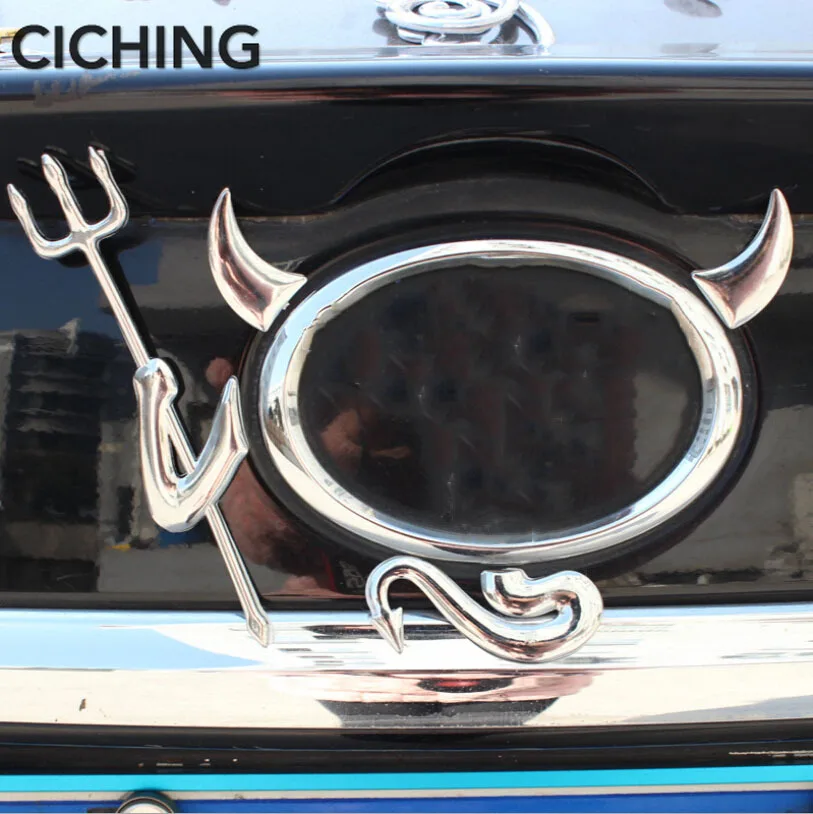 

3 Color Devil 3D Car Sticker Car styling decal for Great Wall Hover H5 H3 H6 SAFE M4 Wingle 5 Deer GMC YUKON Sierra 1500 Acadia