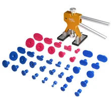 PDR Инструменты Paintless Дент Дент Удаление Repair Tool Dent Lifter Дент Puller Tabs Присоски Присоски Tookkit