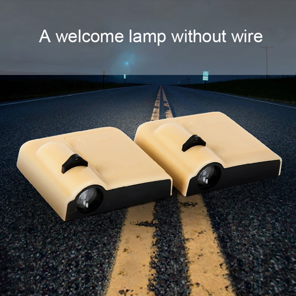 

For BMW 2 series 4 series Wireless Car Logo Laser Projector Universal LED Welcome Lamp For VW any cars NO need Wire Connection