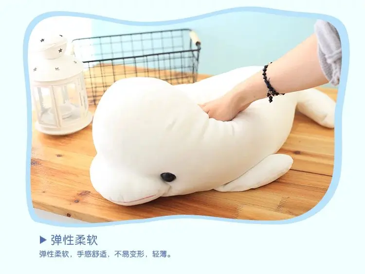 Creative 1pc 22cm white dolphin font b doll b font plush toy font b doll b