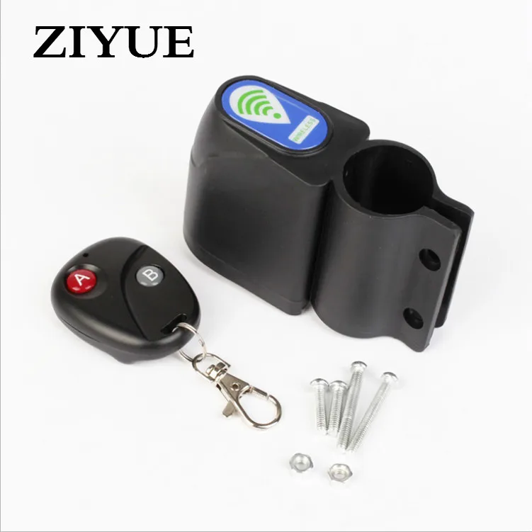 Free Shipping Bicycle Remote Control Alarm Anti theft Alarm Mountain