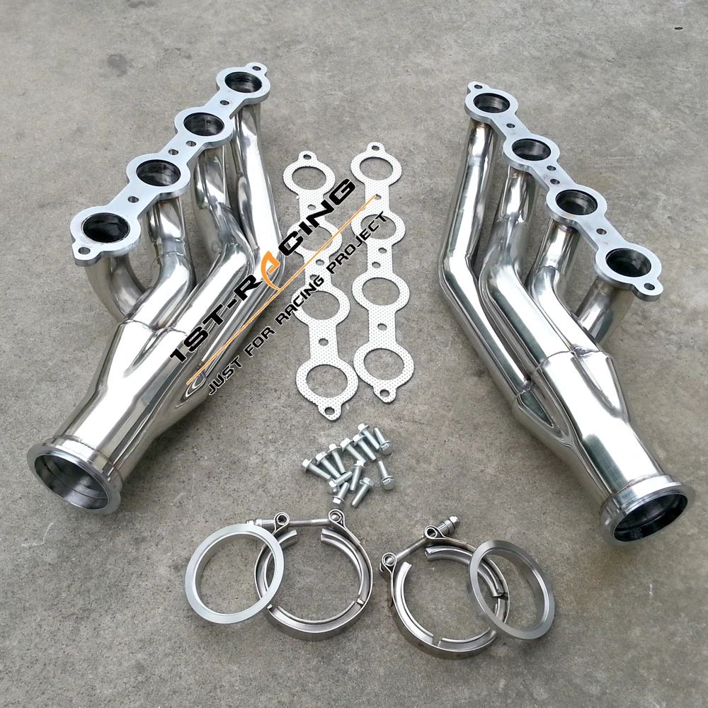 Выпускной коллектор для турбокомпрессора Chevrolet LS1 LS6 LSX GM V8 + прокладка|manifold gasket|gm