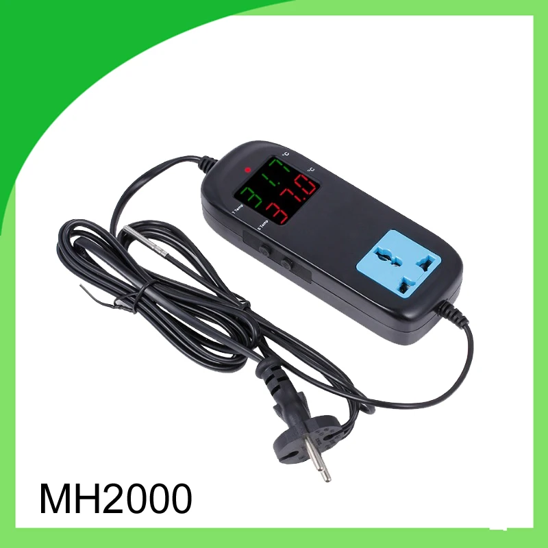 

EU MH2000 AC 220V /110V Temperature Controller -40~120C Heating And Cooling Control Microcomputer Thermostat Fish Tank Aquaruim