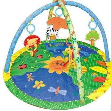 Fitness frame baby crawling baby blanket game music carpet blanket children climb game pad Toys