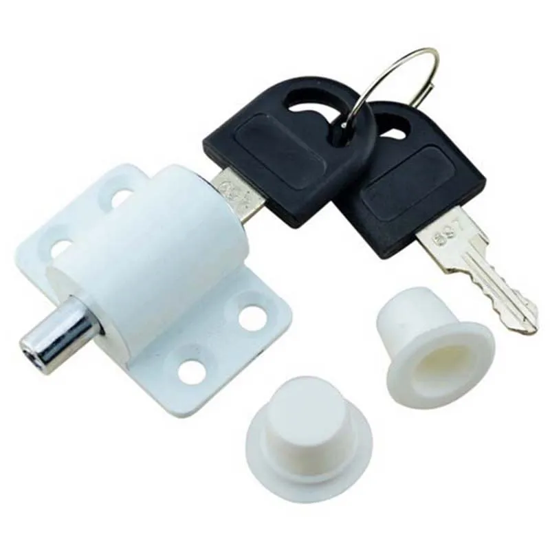 

New 10PCS Aluminum Alloy Plastic Steel Sliding Door Window Locks Anti-theft Locks Prevent Children Open Window Safety Limit Lock