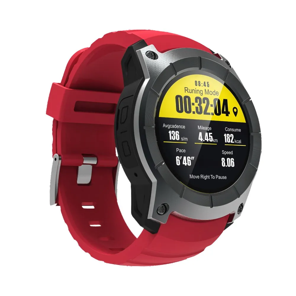 Новые спортивные часы Makibes G05 gps MTK2503 1,3 ''с цветным экраном, умные часы, многофункциональные спортивные умные часы, монитор сердечного ритма, Bluetooth 4,0