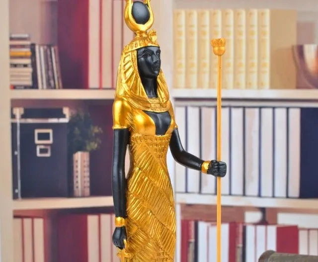 Золотая смола Египетский Фарон орнамент украшение для дома и офиса Статуэтка украшения Фараон египетская статуя домашний декор миниатюрная