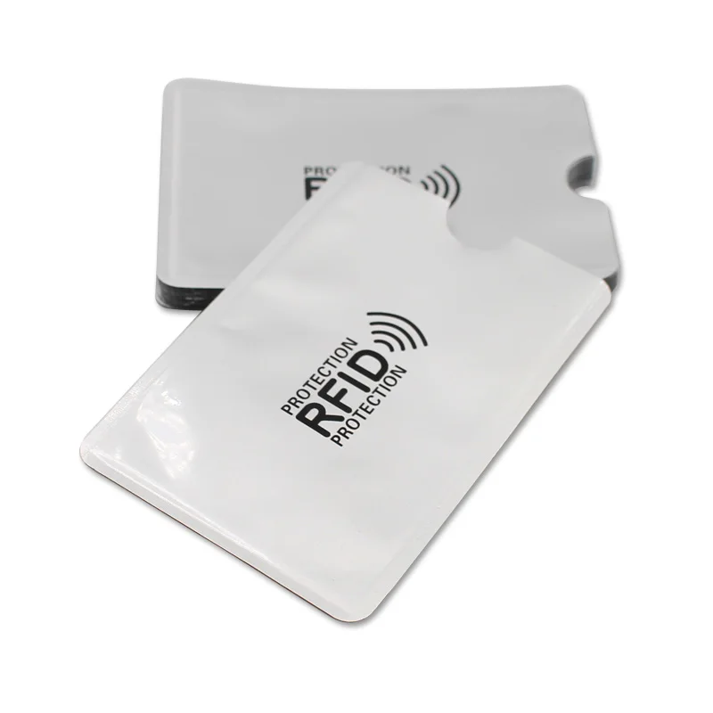 

3pcs Aluminum Anti Rfid Reader Blocking Bank Credit Men Women Card Holder Rfid Protection Card Reader Metal Credit Card Holder