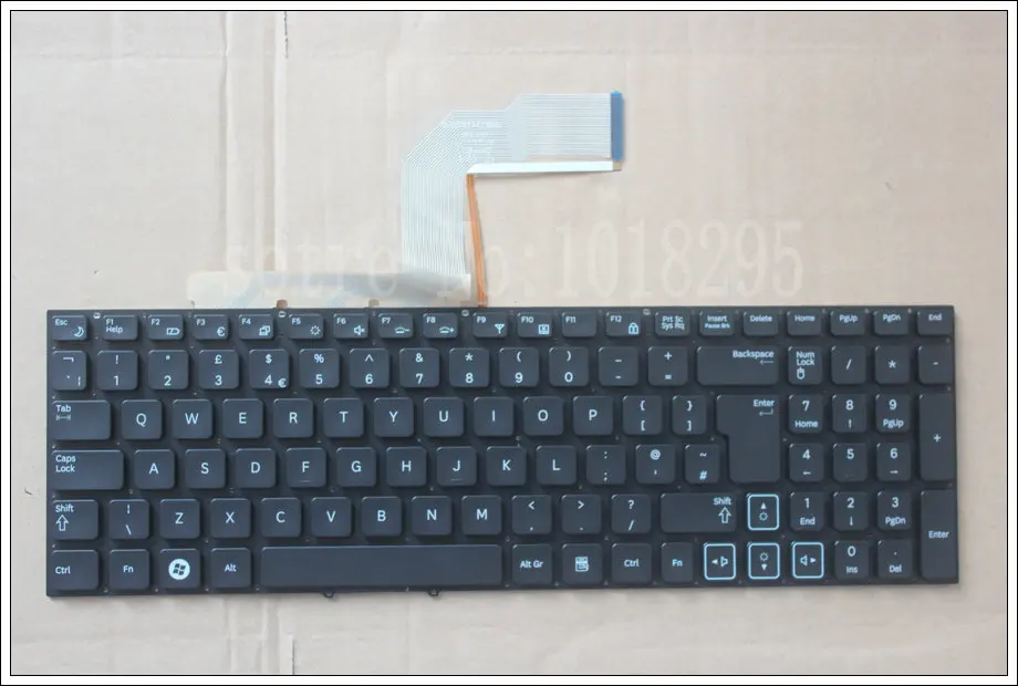 

NEW keyboard For Samsung RV509 RV511 NP-RV511 RV513 RV515 RV518 RV520 NP-RV520 UK black Laptop Keyboard with Backlit