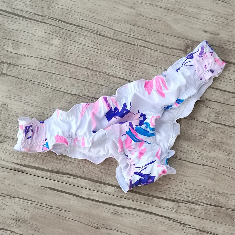 Bikini Bottoms 2018 Sexy Secret Cheeky Printing Swimwear Biquini Bikiny Bikinis Swim Suit Women Brazilian Bikini Thong Bottom