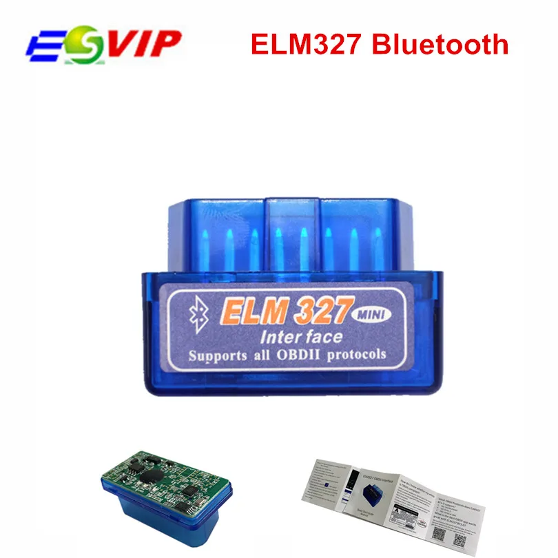 

Mini ELM327 Bluetooth 2.0 Interface V2.1 OBD2 OBD 2 Auto Diagnostic-Tool ELM 327 Works ON Android Torque/PC v 2.1 BT adapter