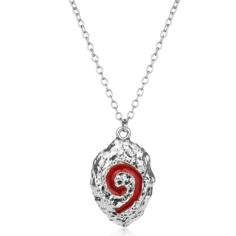 MQCHUN World Of Warcraft Hearthstone Glass круглый подвесной Амулет ожерелье Изящные Ювелирные
