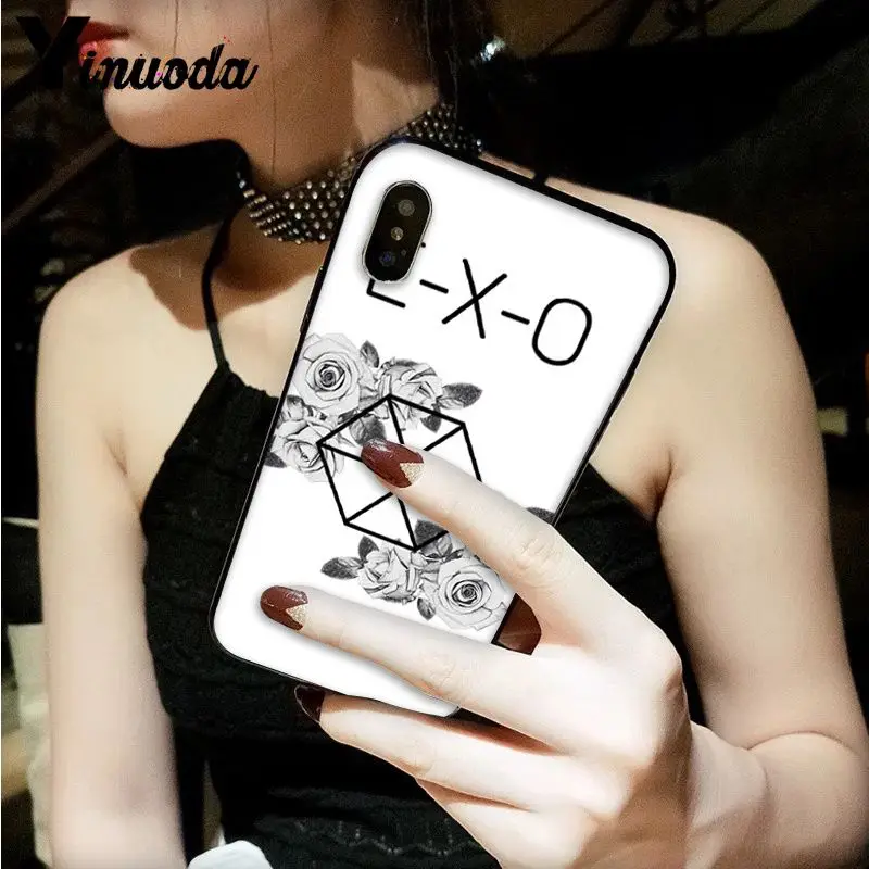 Yinuoda EXO band k-pop kpop Новинка чехол для телефона Fundas чехол для Apple iPhone 8 7 6 6S Plus X XS MAX 5 5S SE XR Чехол для мобильного телефона