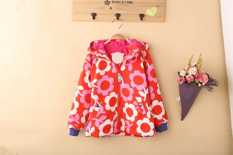Вельветовая куртка для девочек; оригинальная утепленная флисовая куртка; импортные товары; оригинальное пальто для девочек - Цвет: safflower