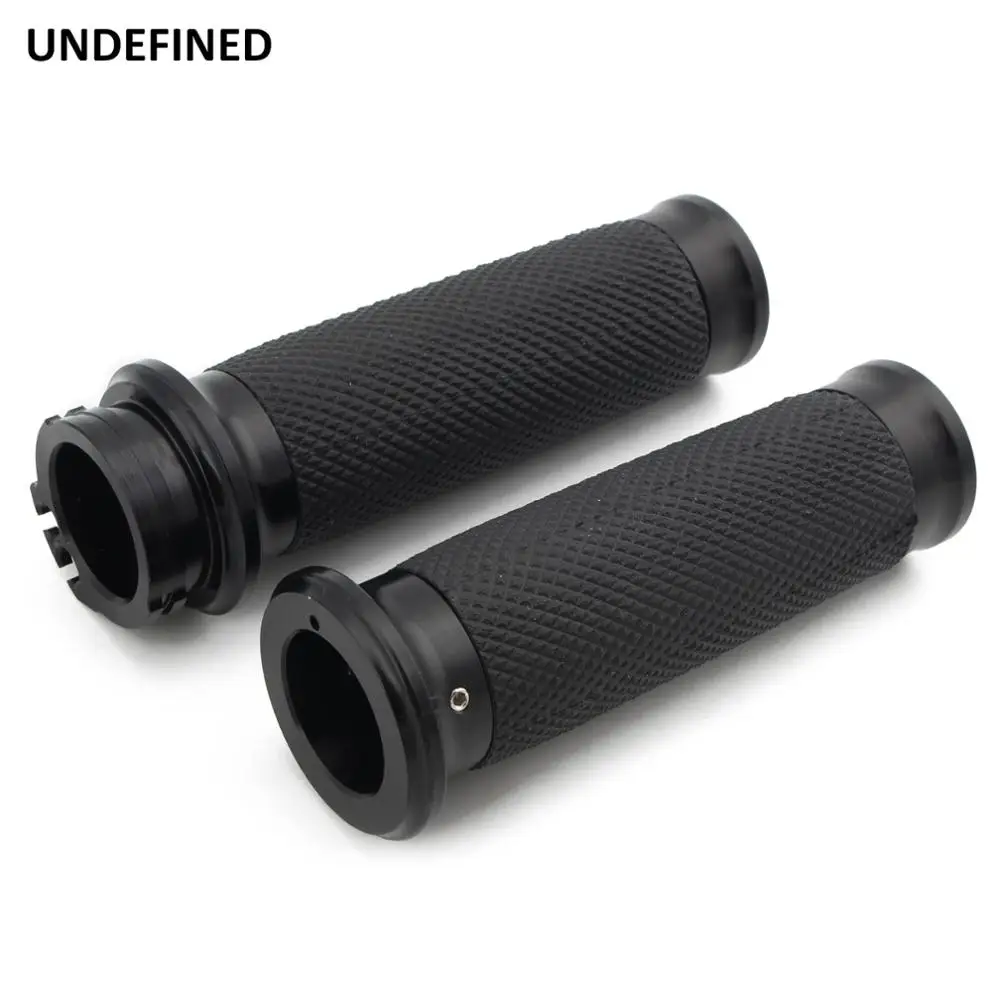 

25mm Motorcycle Handle Bar Black Handlebar Grips CNC Street & Racing Moto Racing Grips Universal