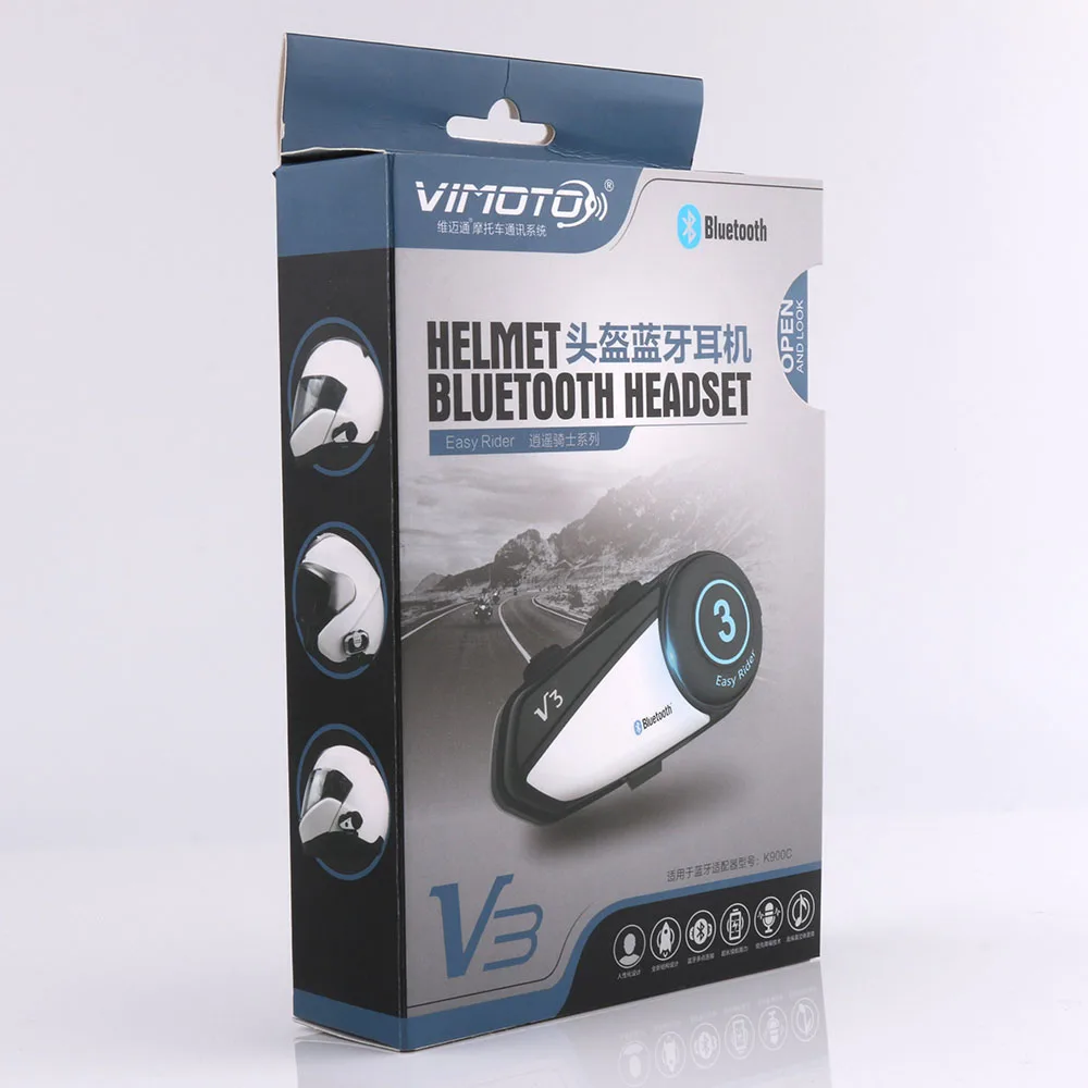 Motor Helm Bluetooth Headset 