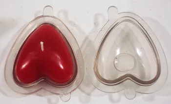 

diy mould easy handle Heart-shaped candle mold free shipping