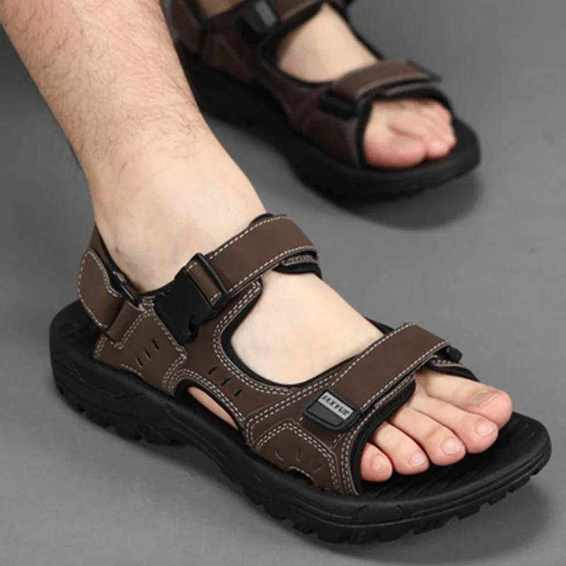 High Quality Daily Walking Men s Sandals Summer Cool Slippers Soft Comfortable Beach Shoes Outdoor Flip