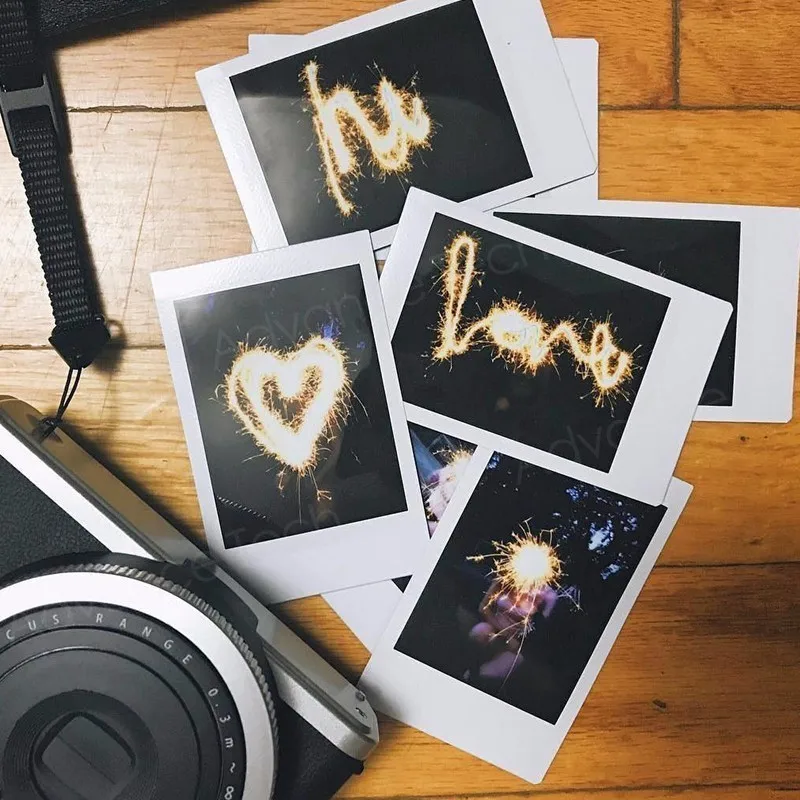 Пленка Fujifilm Instax Mini 9 с белыми краями 10 20 40 60 100 листов/упаковка фотобумага для Fuji