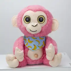 Креативный мимикрический питомец говорящая обезьяна повторяет то, что вы говорите электронная плюшевая игрушка милый Kawaii мягкий сон