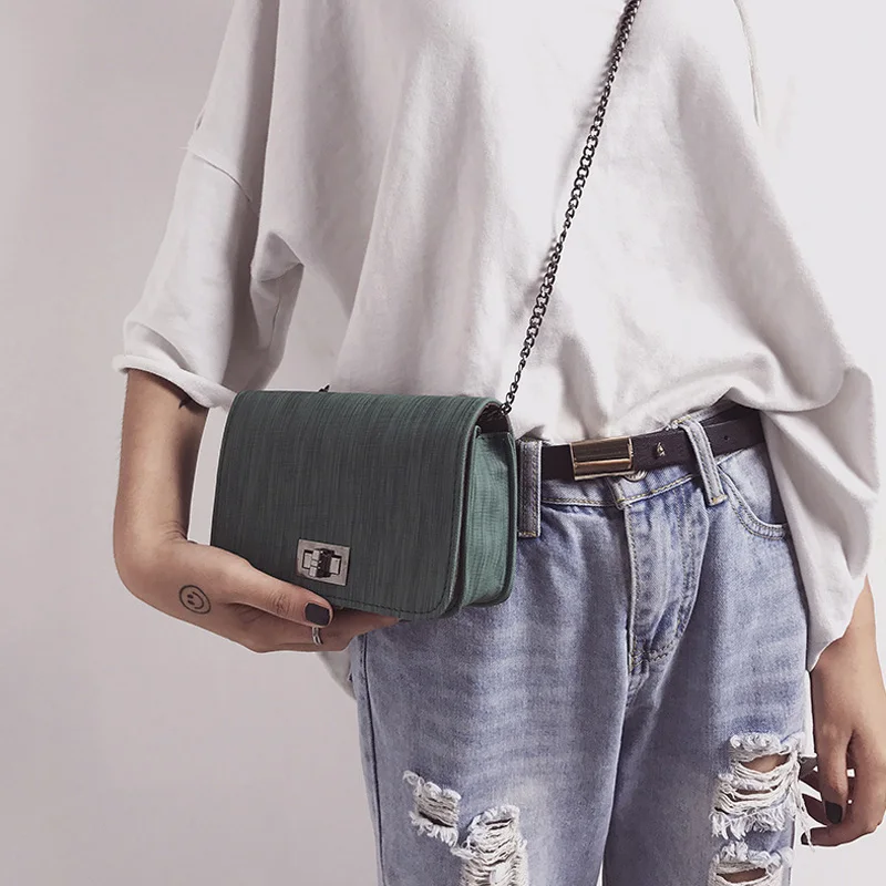 Bokinslon Women Small Square Bag Fashion PU Leather Solid Color Bags Woman Temperament Popular Female crossbody Bags Bokinslon Women Small Square Bag Fashion PU Leather Solid Color Bags Woman Temperament Popular Female crossbody Bags