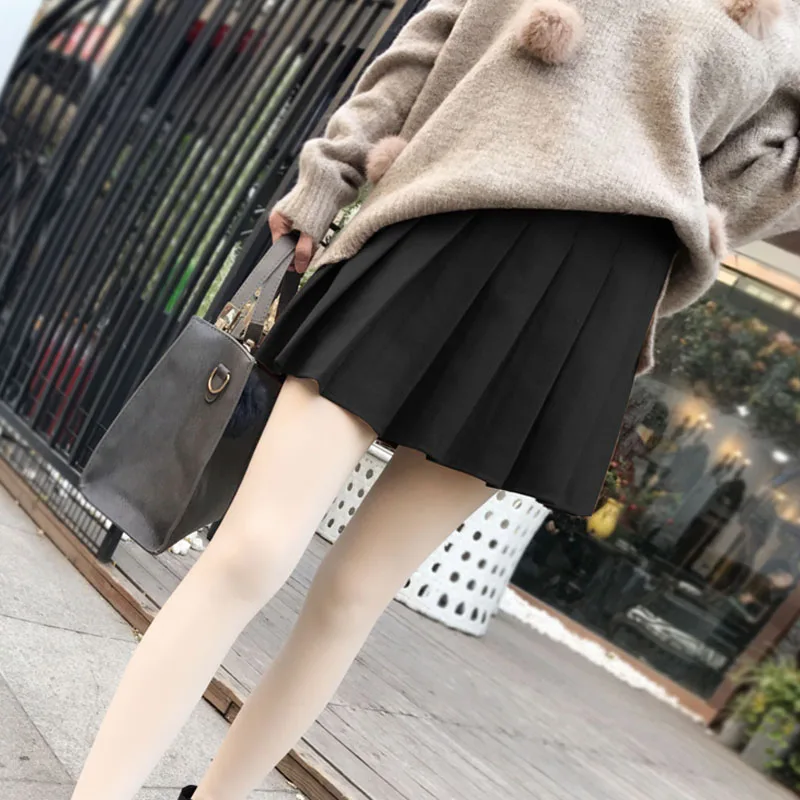 

2018 spring maternity belly pleated skirts korean mini skirts clothes for pregnant women elastic waist pregnancy short skirts