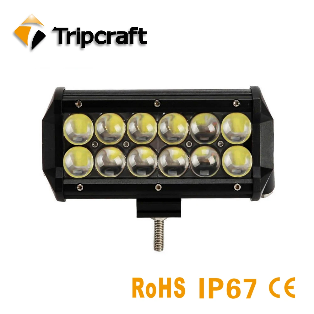 TRIPCRAFT 7 дюймов 60 Вт 4D светодиодный рабочий светильник для трактора 4X4 SUV UAZ дальнего