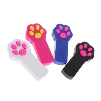 

Infrared Light Cat Toy Stick Teaser Exercise Training Tool With Paw Prints Shape