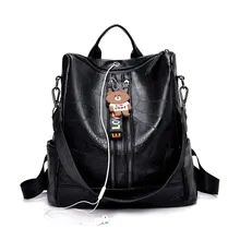 Women Backpack High Quality Youth Leather Backpacks for Teenage Girls Female School Shoulder Bag Bagpack designer high quality pu leather backpacks women vintage college student school backpack for teenage girls female shoulder bag