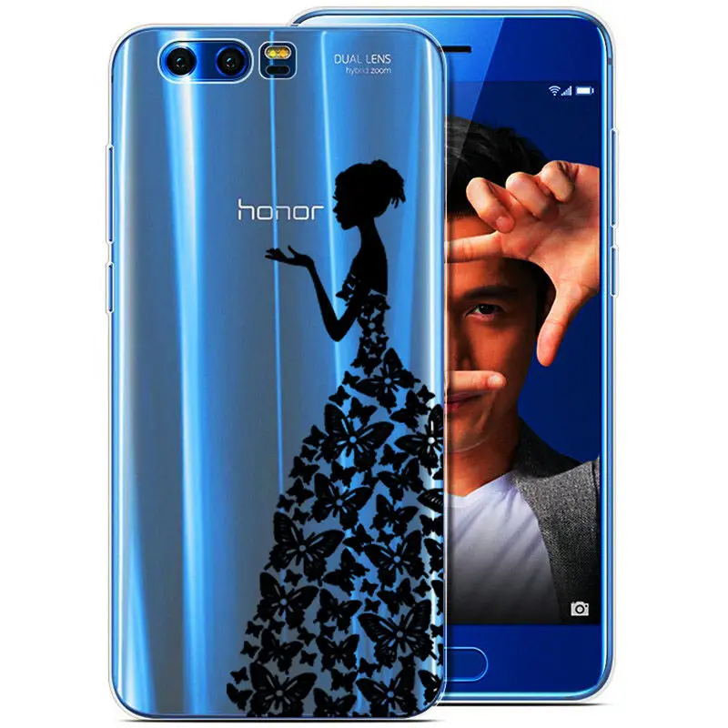 Arvin Clear Silicone case FOR Huawei Honor 9 Soft TPU Case FOR Huawei Honor 8X Smart Protective Phone Cover for Honor 7A 10 7C  (6)