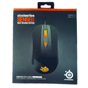 Оригинальная игровая мышь Steelseries сэнсэй Сырой Горячий оранжевый выпуск, Steelseries двигатель Steelseries лазерная мышь