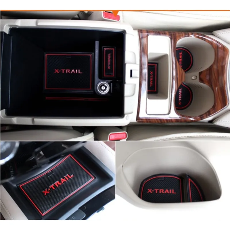 Нескользящие Коврики для Nissan X Trail T32 Rogue 2017|Хромирование| |