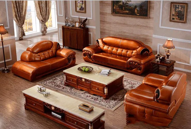 Best Price living room modern leather sofa European sectional sofa 0533