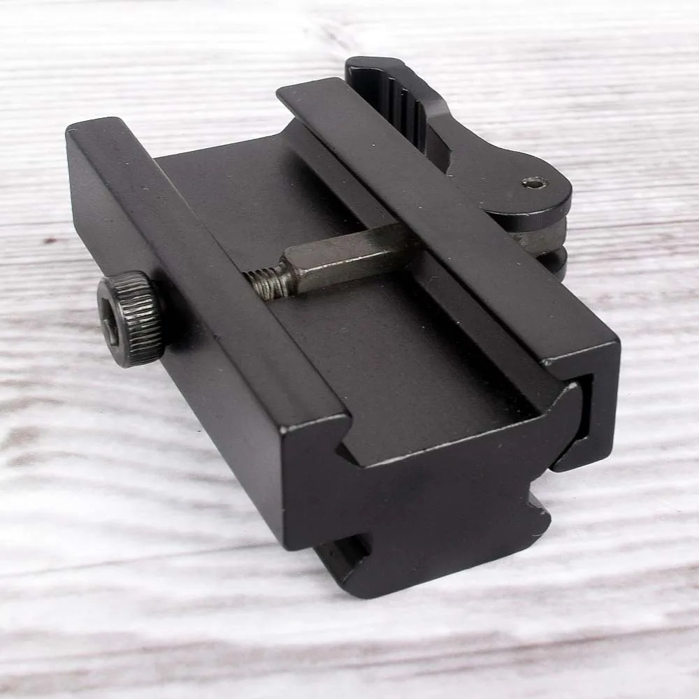 3 Slot 5 Slot Quick Release Detach QR QD 1/2" INCH Mini Riser Block Mount QD Cam Lever For 20MM Picatinny Rail+Wrench