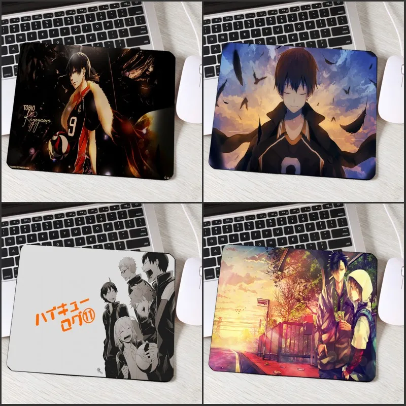 

Mairuige Hadsome Cool Boys Haikyuu Anime Comic Popular Animation Products Mini Pc Mousepads Table Desktop Mouse Mat Pad for Gift