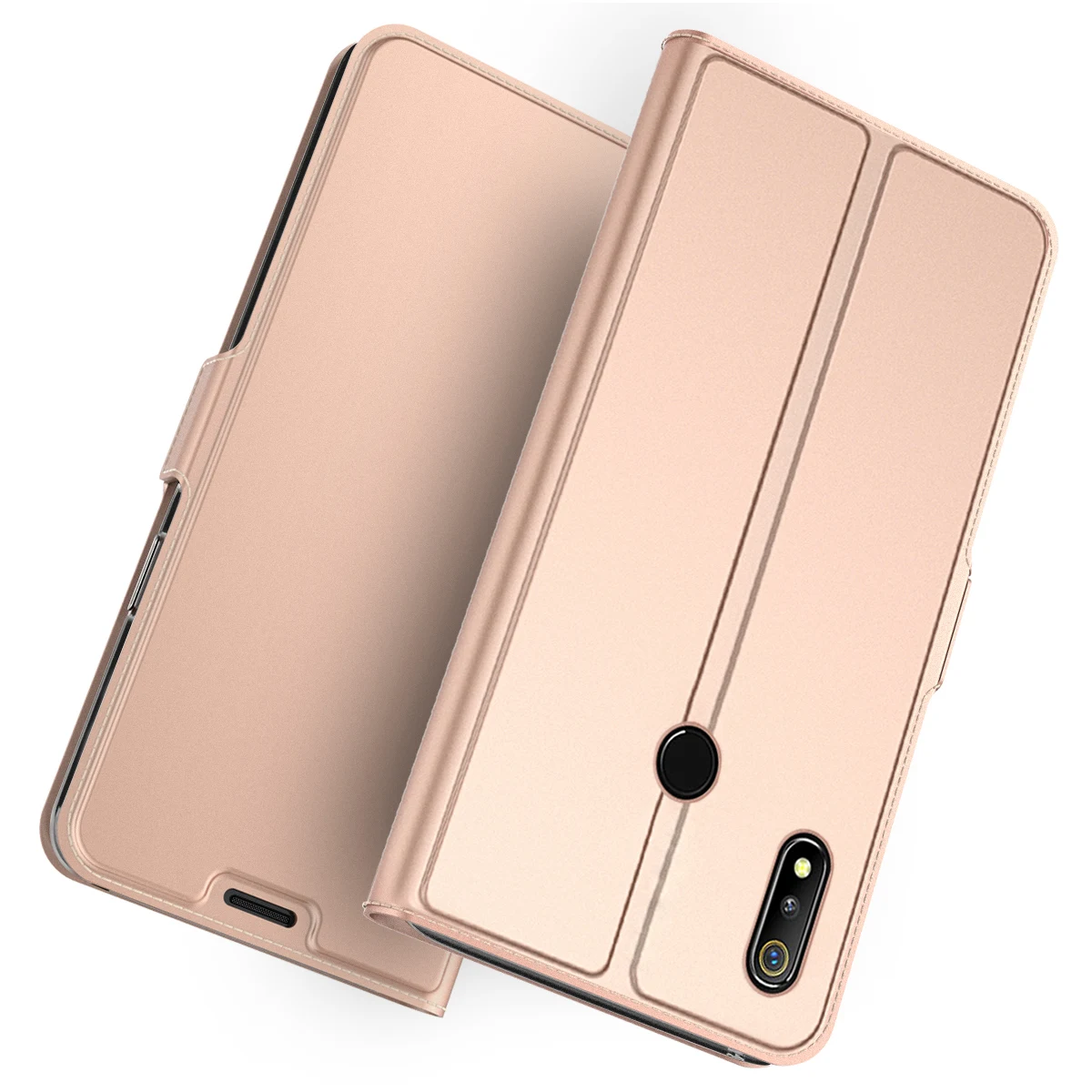 Для OPPO F11 Pro Чехол из искусственной кожи с подставкой бумажник полная защита ударопрочный держатель для карт чехол для Oppo Realme 3 флип-чехол
