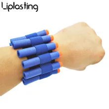 1 шт. безопасный эластичный браслет для хранения мягких пуль для Nerf пистолет игрушка детская игра игрушки для детей